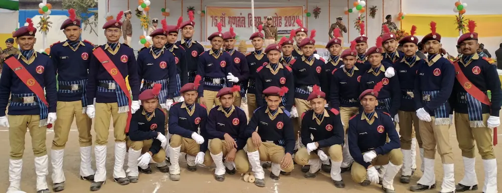 Sainik School cadets at RD parade 2024